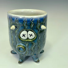 Load image into Gallery viewer, Bitty Squiddy Shot - Blue Glaze - Too Much
