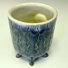 Load image into Gallery viewer, Bitty Squiddy Shot - Blue Glaze - Too Much
