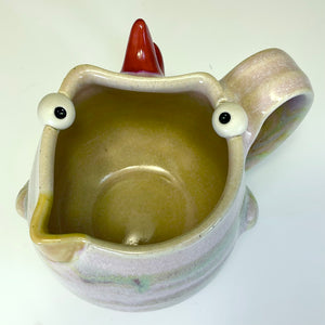 Ab Chicken Mug - BabyApe Glaze - RIGHTY