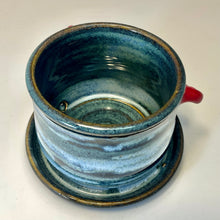 Load image into Gallery viewer, Wee’ Monster Planter - Blue Glaze - Monoclopse
