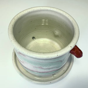 Wee’ Monster Planter - Pinkiedoo Glaze