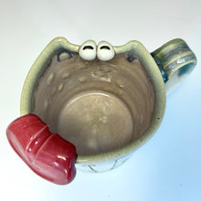 Load image into Gallery viewer, Flower Child Mug - Red - Righty - Tongue
