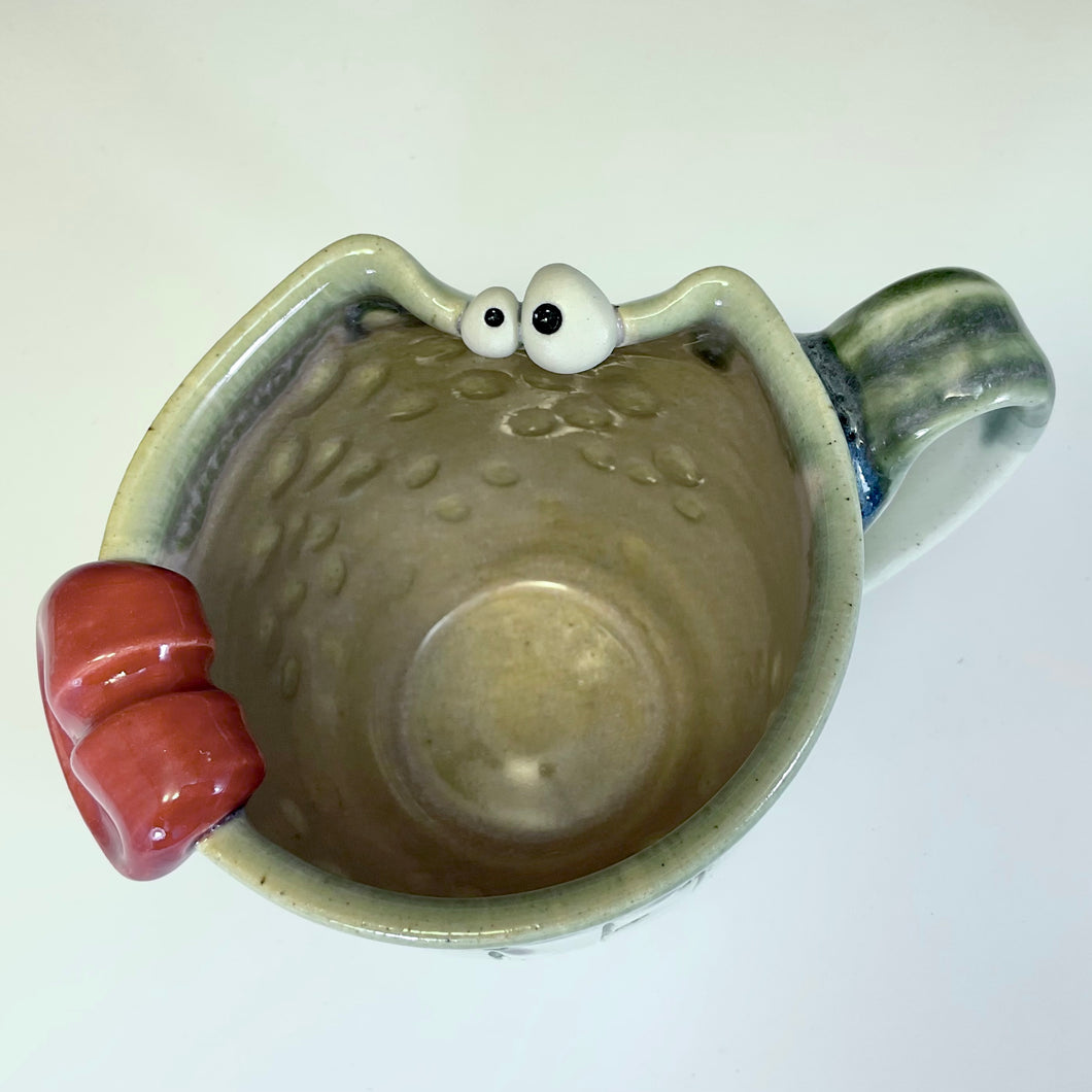 Flower Child Mug - Blue - RIGHTY - Tongue
