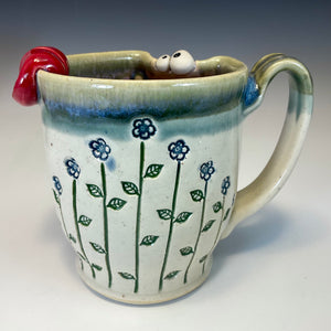 Flower Child Mug - Blue - RIGHTY - Tongue