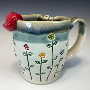 Flower Child Mug - Rainbow - RIGHTY - Tongue