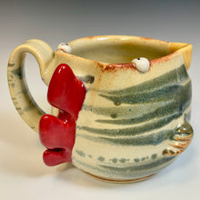 Load image into Gallery viewer, Ab Chicken Mug - CrRust Glaze - Righty Happy
