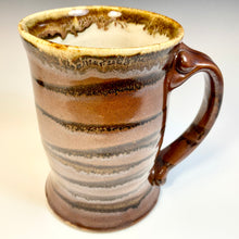 Load image into Gallery viewer, Skull Mug Tall - Scarlet Glaze Dark
