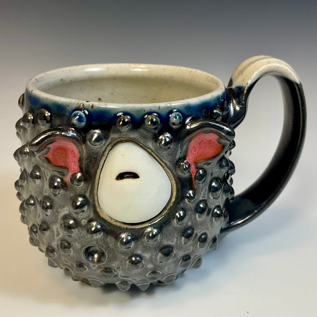 Squirchin Mug Small - Noir Glaze