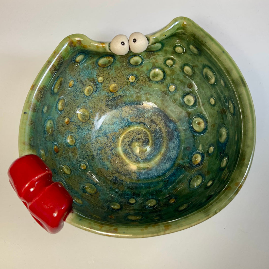 Ooglie Eye Bowl Sm - Oscar Glaze - Tongue
