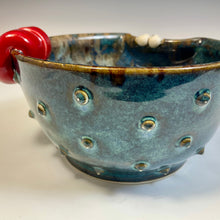 Load image into Gallery viewer, Ooglie Eye Bowl Sm - Blue Glaze - Tongue
