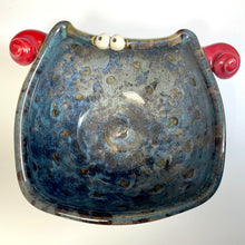 Load image into Gallery viewer, Ooglie Eye Bowl Sm - Blue Glaze - RHorns
