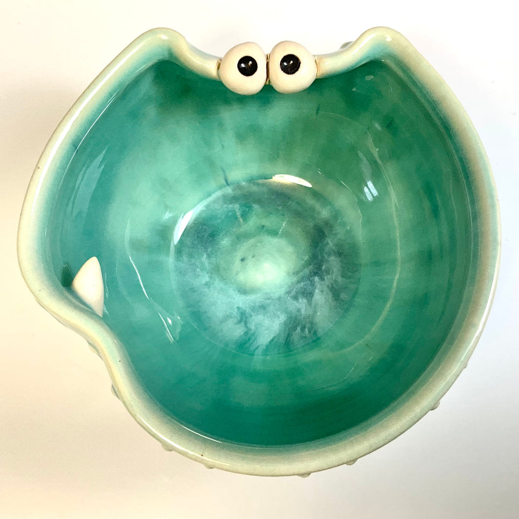 Ooglie Eye Bowl Sm - Celadon Glaze - Fang