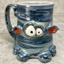 Load image into Gallery viewer, Timmit Mug - Denim Glaze - Ears - Righty
