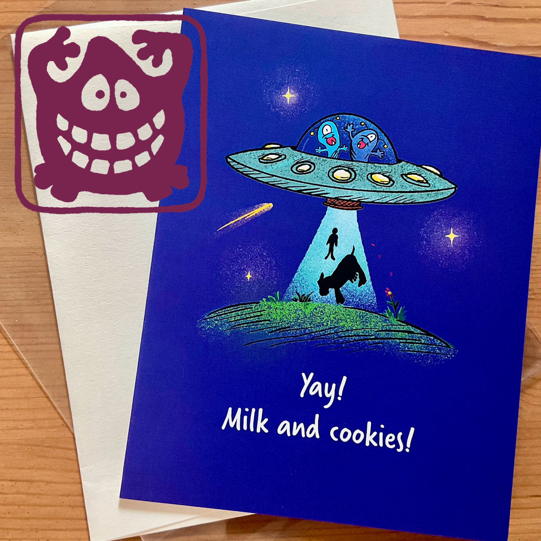 Just Cuz’ Note Card - Aliens! Single