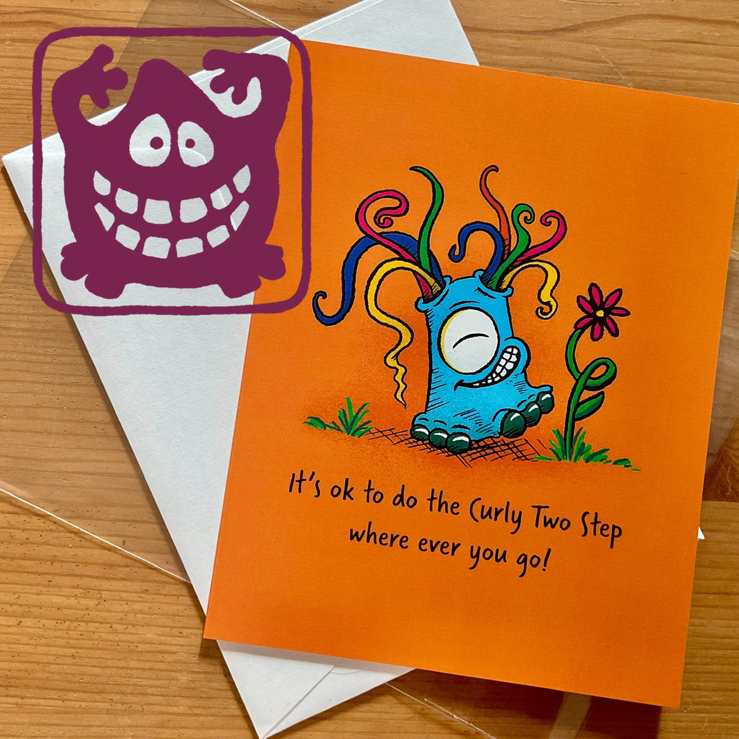 Just Cuz’ Note Card - Happy Two Step! Single