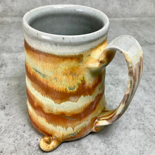 Load image into Gallery viewer, Timmit Mug - Cornmeal Glaze - Horns - Righty
